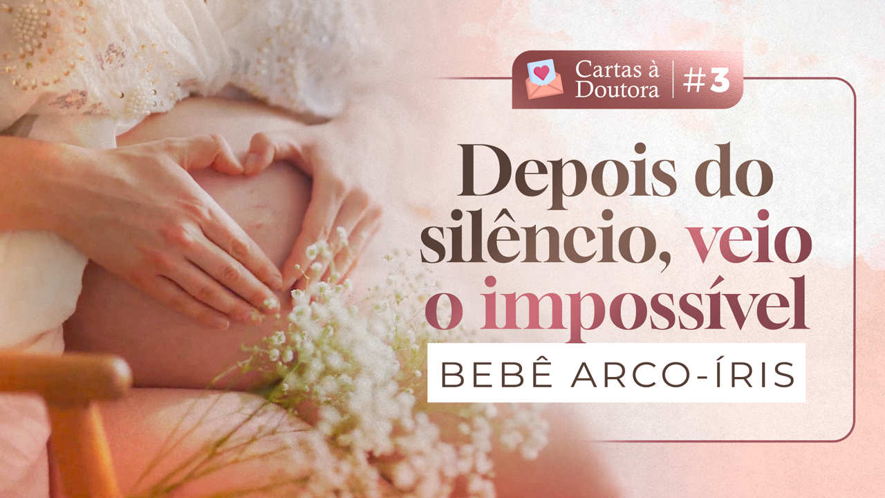 Mãe, desta vez eu vou ficar. A carta do bebê arco-íris.